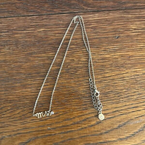 Gold Mrs Necklace